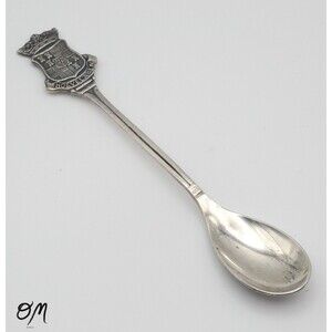 Vintage Hoevelaken Netherland SOLA Silverplated Collector Souvenir 4.5" Spoon